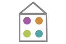 Logo for Little House of Colors / Rubberpieces Logo for Little House of Colors / Rubberpieces