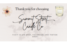 Logo for Summit Street Candle Company Logo for Summit Street Candle Company