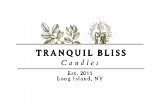 Logo for Tranquil Bliss Candles Logo for Tranquil Bliss Candles