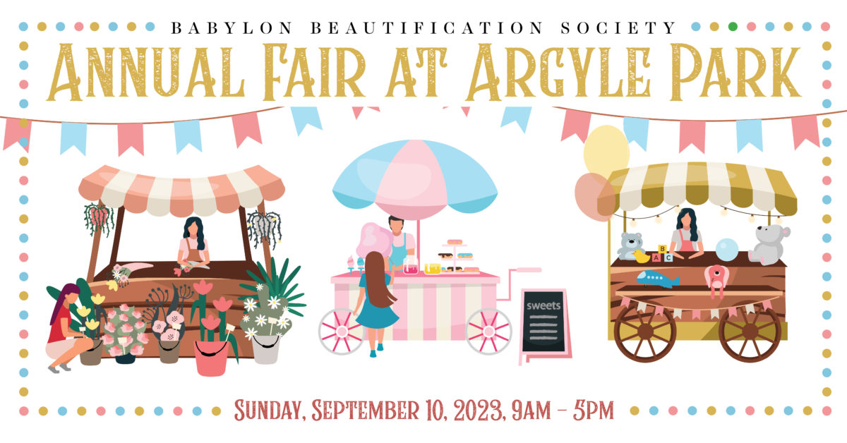 Annual Fair at Argyle Park, Village of Babylon - Babylon Beautification