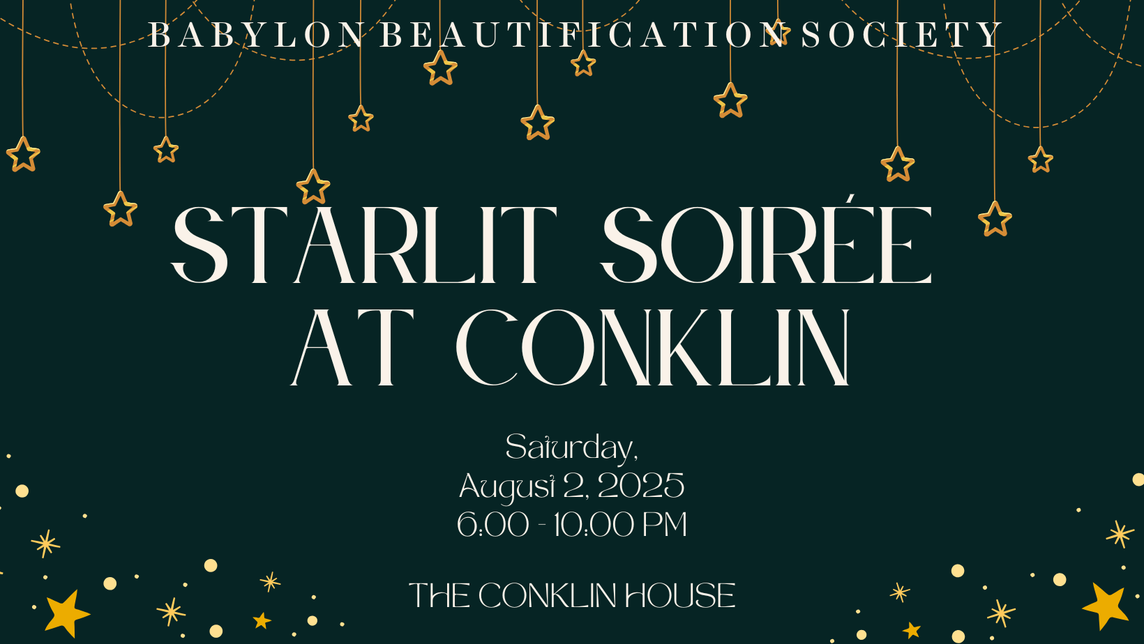 Starlit Soiree 3 – Facebook Event Cover